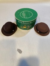 Vintage 1950's Dobbs Fifth Avenue Salesman Sample two Hats  Box