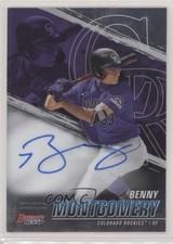 2021 Bowman's Best Best of 2021 Auto Benny Montgomery #B21-BM Auto yj7