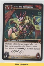 2008 World of Warcraft TCG: Hunt for Illidan Xela the Tormentor #171 READ 1i3