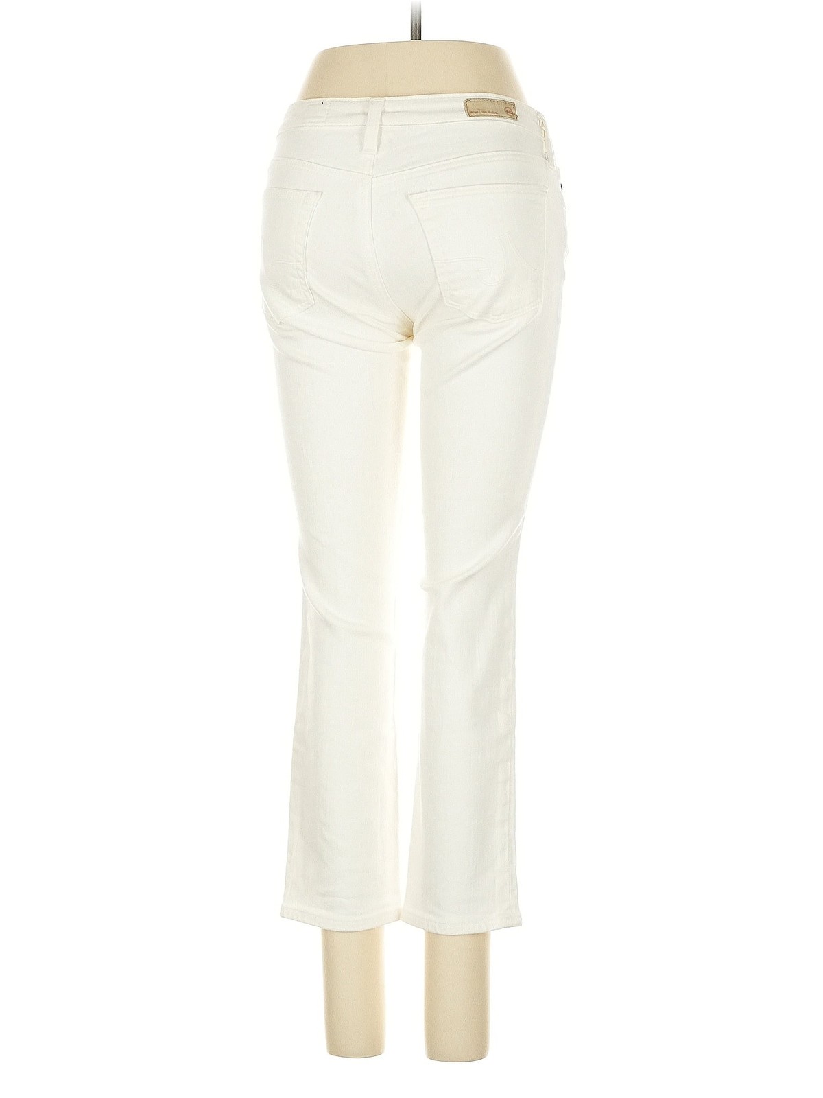Adriano Goldschmied Women Ivory Jeans 26W thumbnail 2