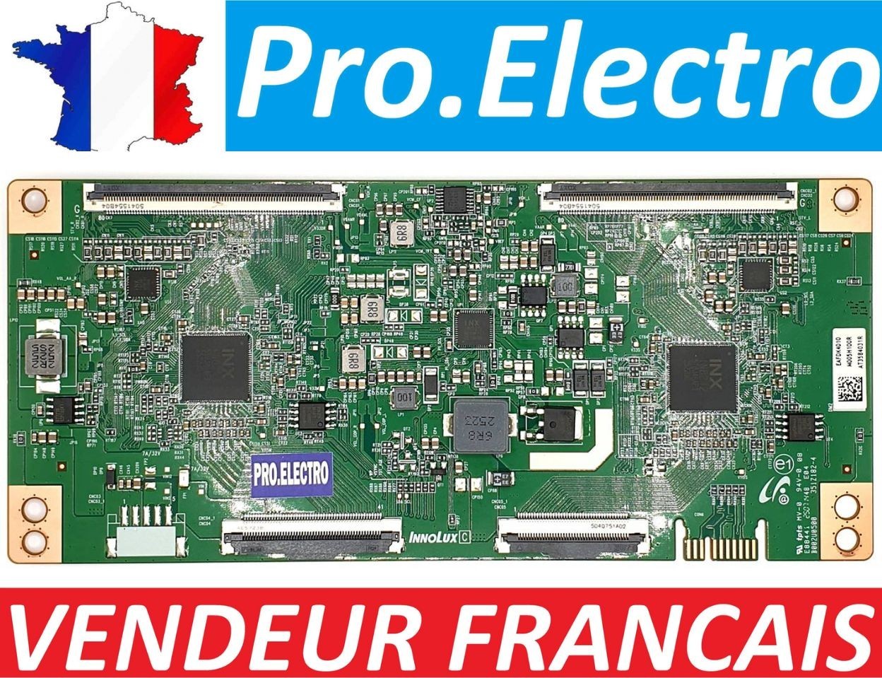 Réparer l'écran noir du TV Philips 50PUS9050 avec la carte T-CON EAFDK4010