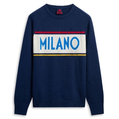 Robe von Kappa PULLOVER HEROI Herren aus WOLLMISCHUNG Mod. HEROI KNIT MILANO