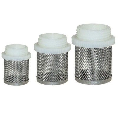 Reliable Brass Filter Basket Suction Basket with Stainless Steel Mesh Cover