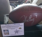 John Elway Original Autographed Football Ball AuthenticGraphs.com COA