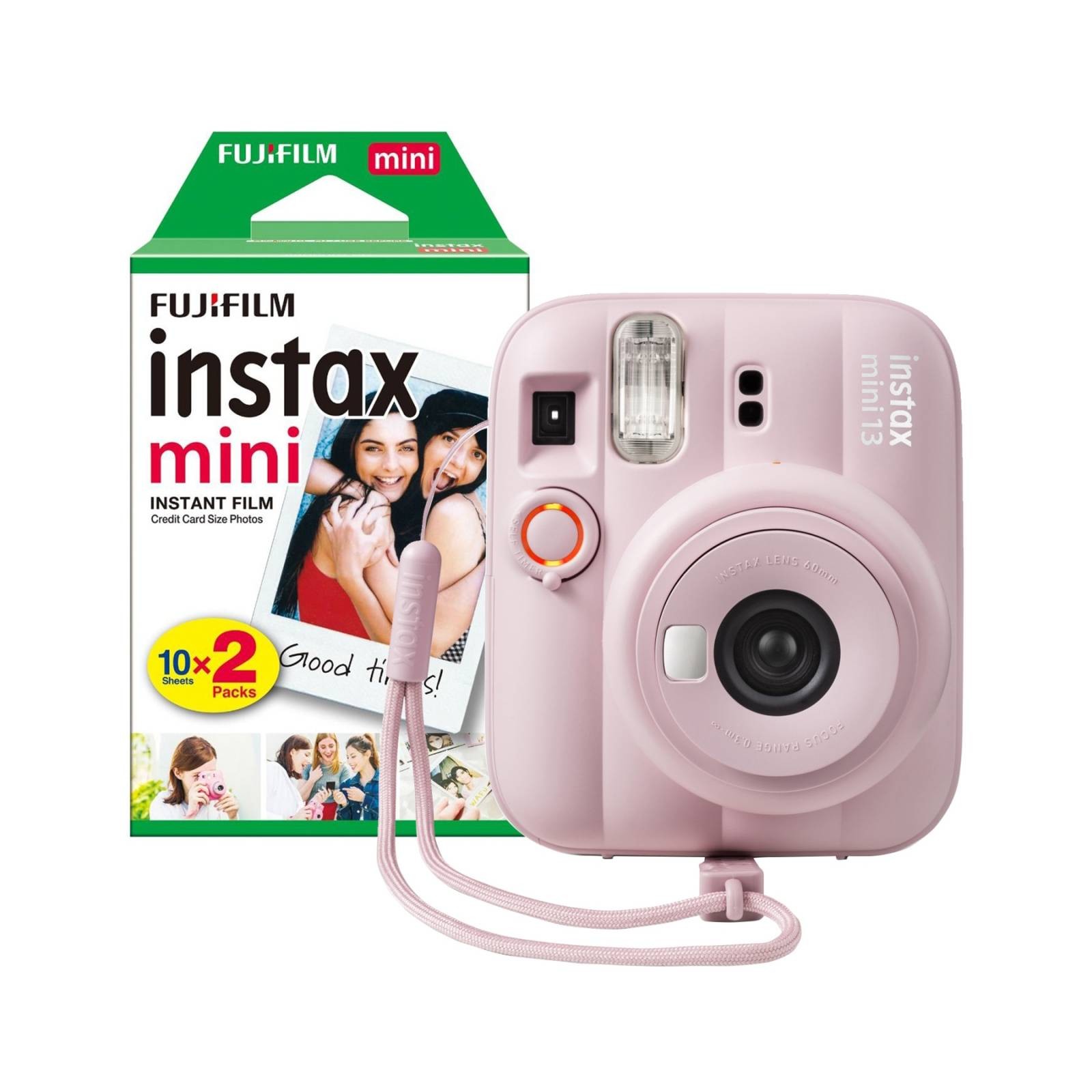 Fujifilm Instax Mini 13 Instant Camera Candy Pink Camera + 20 Shot Pack (1696321