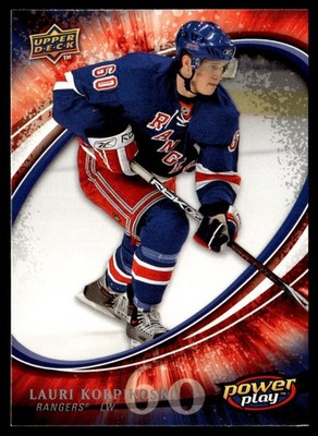 2008-09 Upper Deck Power Play Box Set Lauri Korpikoski New York Rangers #190
