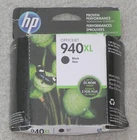 2022 Genuine OEM HP 940XL Black High Yield Ink Cartridge C4906AN Sealed Box