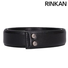 Chrome Hearts 1.5 STRAP 1inch Scroll Label Rivets Leather Belt Men 30 Used b2ecf