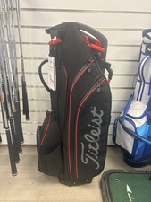 Image of Titleist 2026 StaDry 14 Hybrid Stand Bag Black/Red
