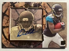 2013 Topps Triple Threads DENARD ROBINSON Rc Transparencies Auto 08/25 MICHIGAN