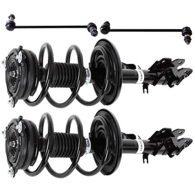 Front Struts w/ Coil Spring Assembly Sway Bar Set 2011-2017 For Nissan Quest