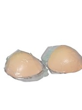 Sticky Bra inserts. Reusable Padded, Nude Color with 20 Nipple Covers, NEW 