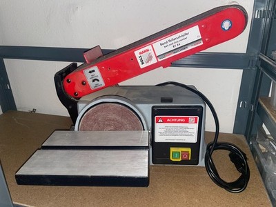 Holzmann BT46 Band-Tellerschleifer inkl. Anleitung