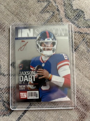 2025 Topps Signature Jaxson Dart Base (RAW)