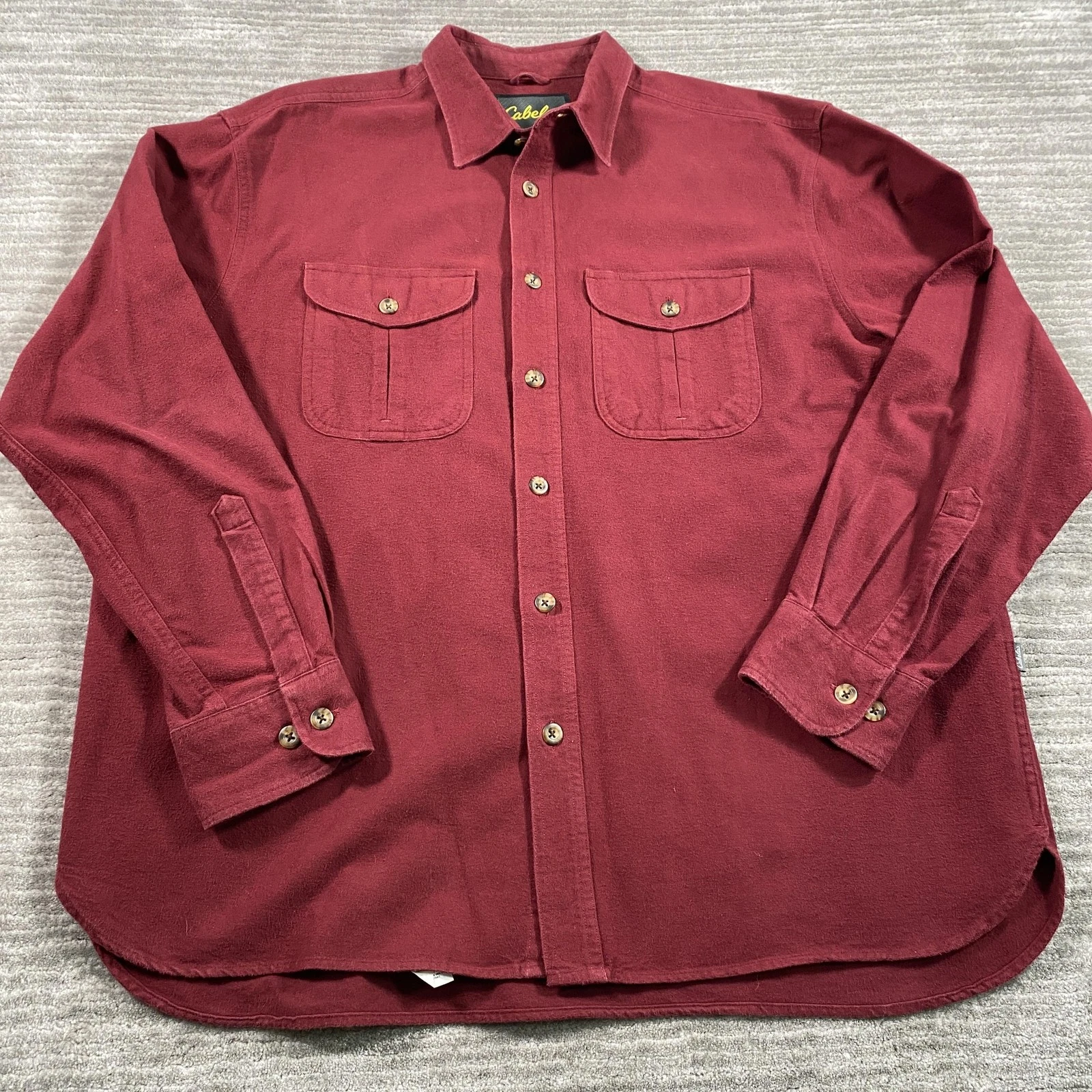 Cabela's Shirt Mens XL Red Flannel Button Up Long Sleeve Outdoor Workwear Casual
Opens in a new wind