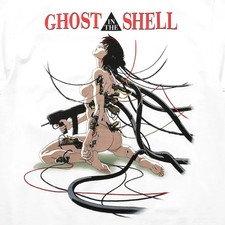 Ghost In The Shell Iron On Transfer Mens White T- Shirt Full Size S-5XL SC460