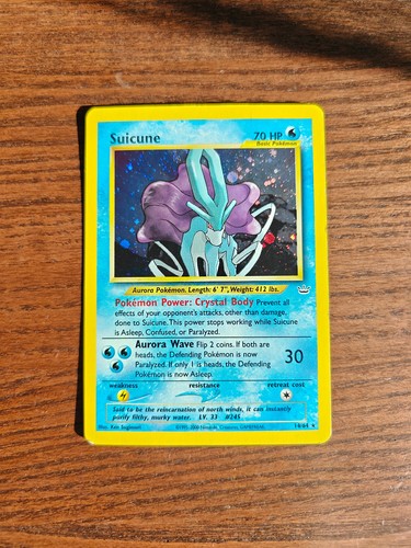 Suicune Holo Rare 14/64 Neo Revelation Unlimited MP