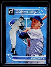 2023 Donruss #9 Duke Snider Holo Carolina Blue