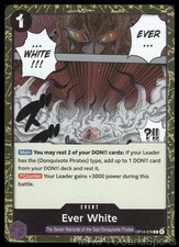 Ever White OP14-076 Foil The Azure Sea's Seven One Piece TCG NM