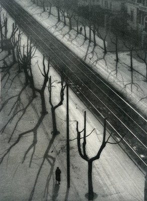 Winterlicht 1938 des italienischen Fotografen Francesco Berti