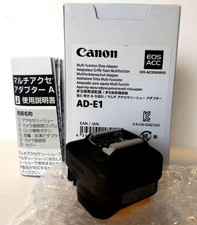 NEW CANON AD-E1 Multi-Function Shoe Adapter for EOS from Japan