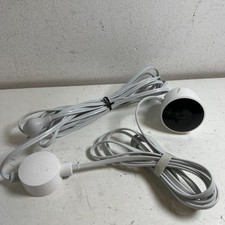 Google Nest Cam Outdoor 1st Gen A0033 White Classic Smart HD Security Camera