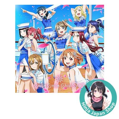 Aqours 5th Anniversary Animated PV Single Smile Ship Start! CD+BD NEW