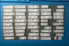 Lot of 51, 128GB Major Brands M2, NVME  SSD SATA Solid State Drive. Check Photo