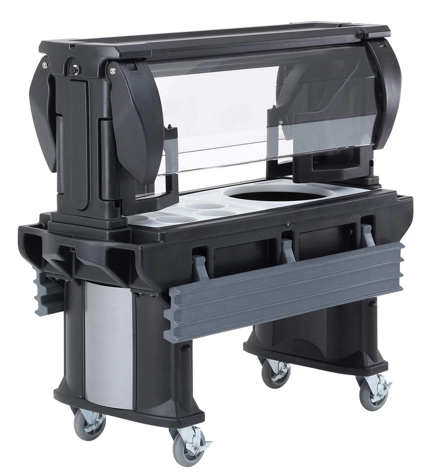 Soporte para barra de vajilla y ensalada CPH3148 estuche blanco de 1 Foto 2 de 2