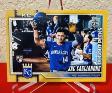 2026 Topps Series 1 - #138 Jac Caglianone DUGOUT PEEKS RC - SSP /50 