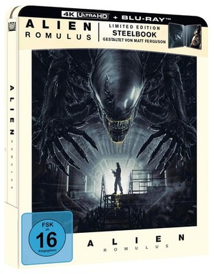 Alien Romulus 4K UHD & Bluray Steelbook Neu