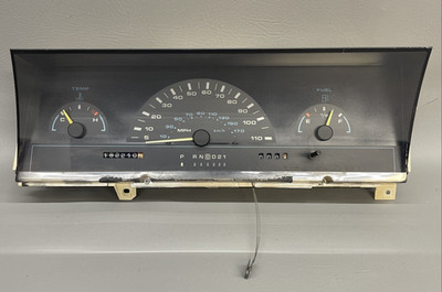 1989 1992 Oldsmobile Cutlass Ciera Speedometer Instrument Cluster