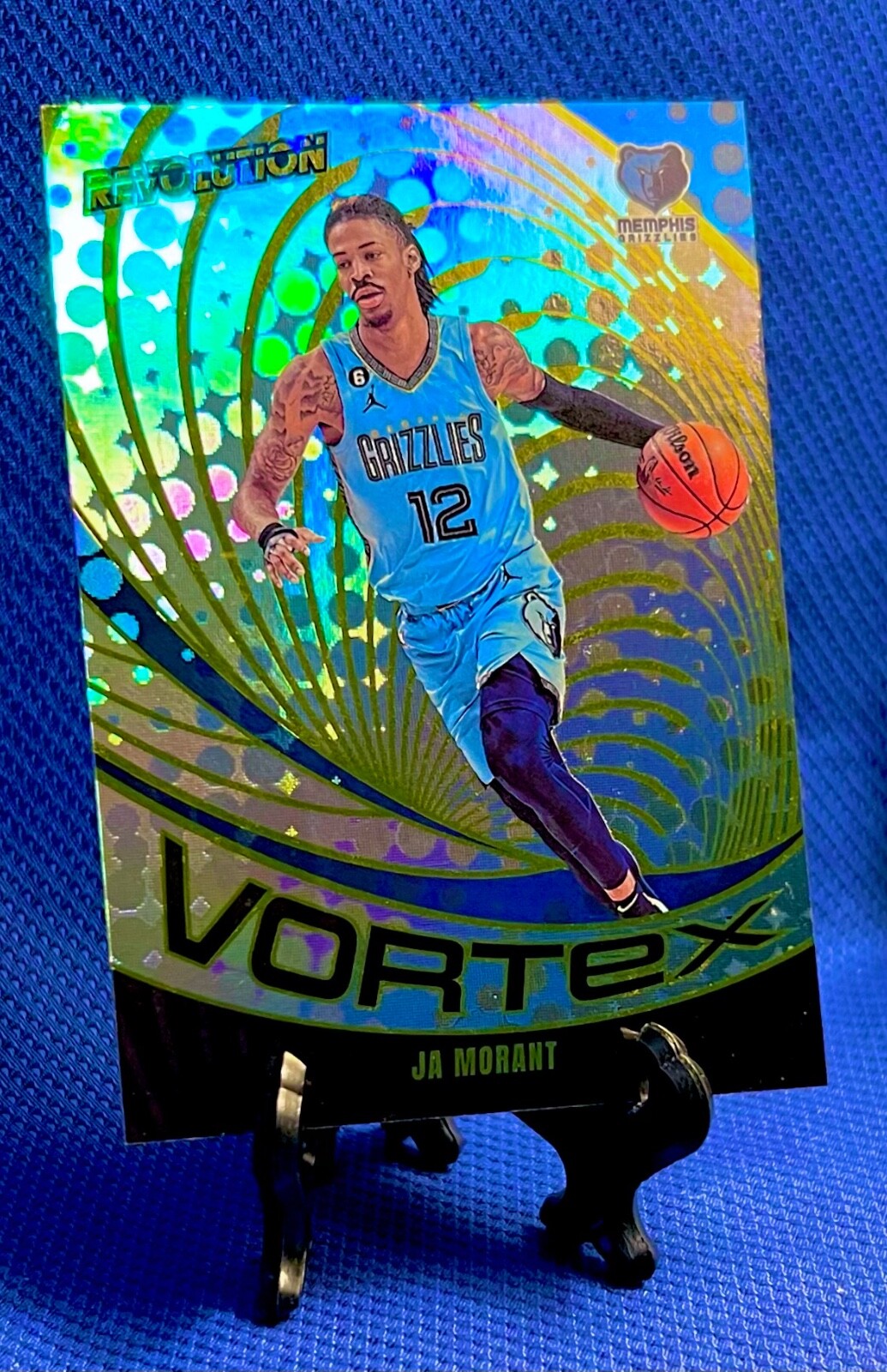 Ja Morant 2023-24 Panini Revolution Vortex #26 Memphis Grizzlies