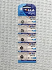 5 Pack CR1025 1025 PKCELL Lithium 3v Battery USA Free SHIP FRESH 2031