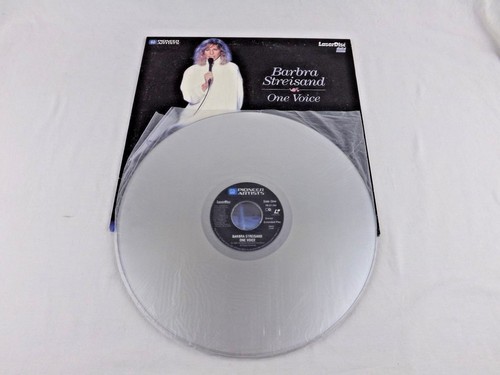 Barbra Streisand One Voice Concert Laserdisc 1986 LD Classic Music - Imagen 4 de 4