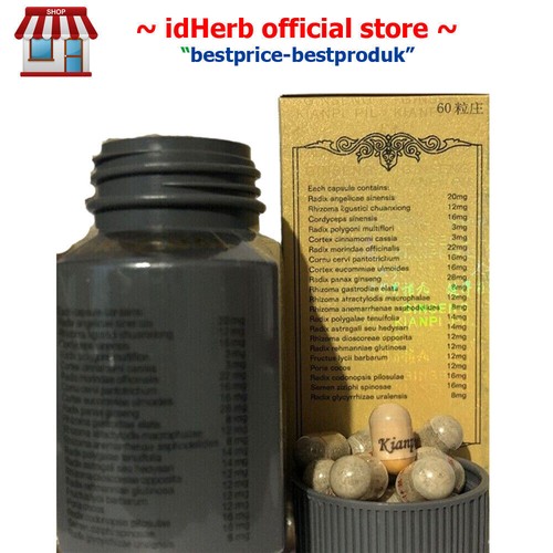 1Box @60caps Natural Weight Gain Increase Appetite Original GINSENG PILLS GOLD - Picture 2 of 3