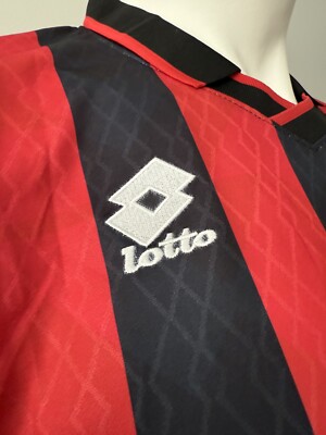 lotto - シェフチェンコ　ユニフォーム　新品　未使用　タグ付き　ミラン　ボロニン Paolo Maldini AC Milan Lotto New Men's Retro Vintage Home