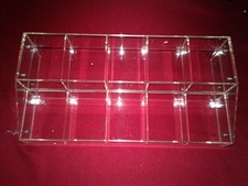 Clear Acrylic Organizer - 2Tier - NEW