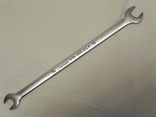 Snap-On LTA1416 SAE 7/16'' x 1/2'' 15 Degree Offset Low Torque Slim Open End