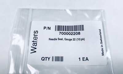 Waters Needle Seal 22 Gauge Total of 10 Seals
