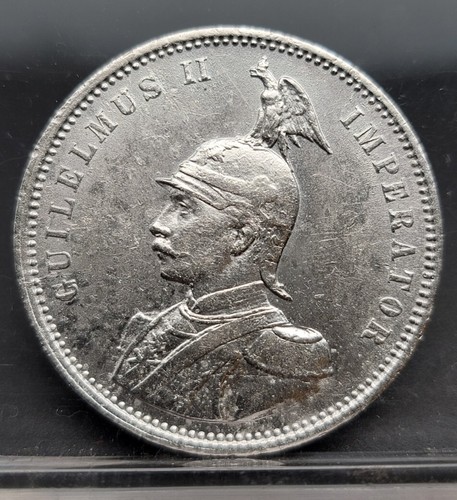 1914 J GERMAN EAST AFRICA 1 RUPIE SILVER
