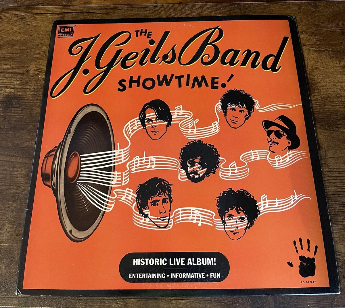 【中古】 J Geils / Showtime J Geils Band The J Geils Band Showtime LP Vinyl Record Album