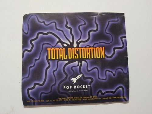 Pop Rocket 1995 Distorsión Total Manual Música Videojuego Windows PC Juego - Imagen 6 de 12