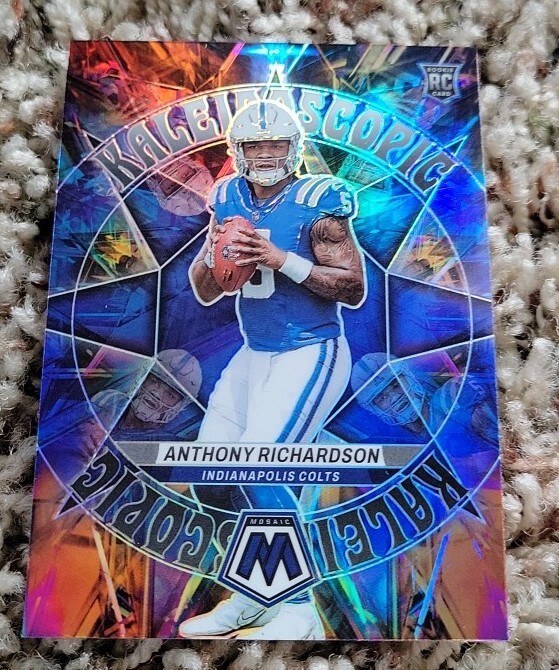 Anthony Richardson 2023 Panini Mosaic Kaleidoscopic SSP Rookie Colts