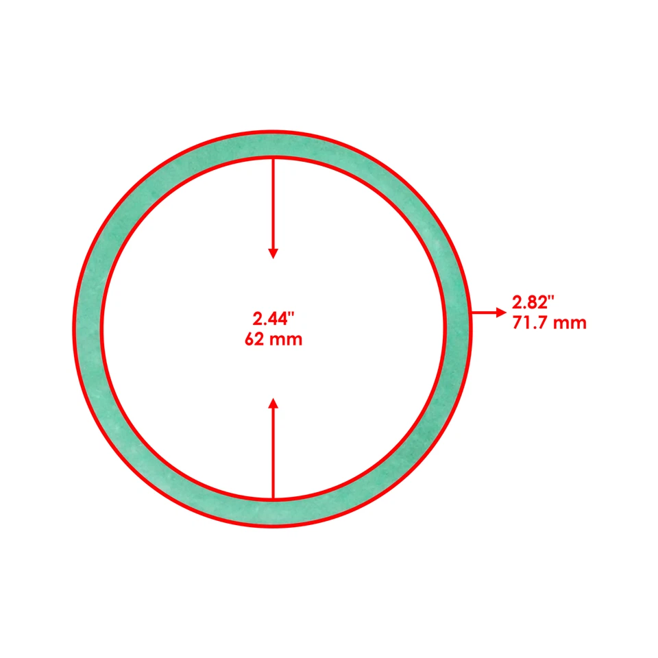 Cylinder Left Head Side Gasket For Honda XR70R 1997-2003 / XR50R 2000 2001-2003 - Imagem 2 de 4