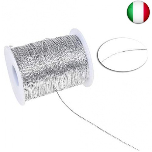 Kare & Kind Nastro Metallico Non-Stretch - 2 Bobine (1 Oro e 1 Argento) – L - Foto 4 di 5