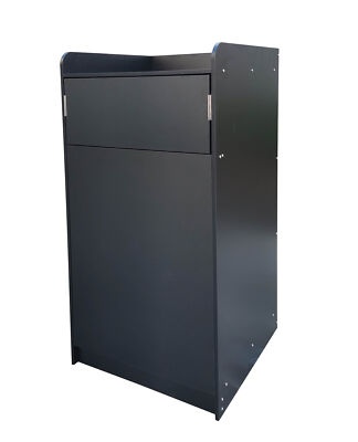 Returned Item Restaurant Trash Bin Fast Food Garbage Receptacle Tray Holder Up