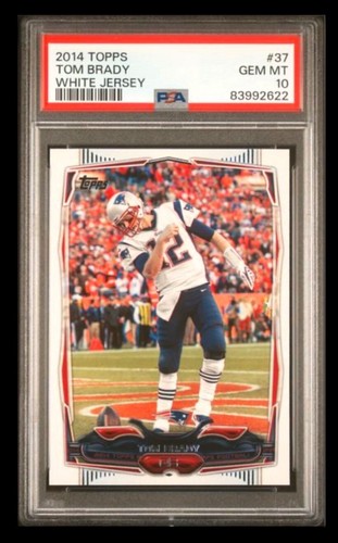 Tom Brady #37 2014 Topps card