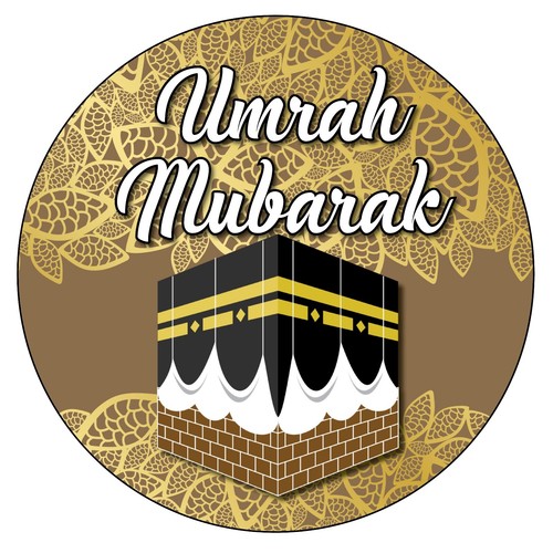 35 adesivi Umrah Mubarak etichetta decorazioni Umrah islamica festa musulmana borsa 1054 - Foto 6 di 6