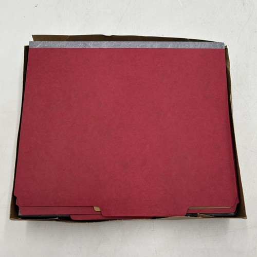 Smead Pressboard Classification File Folder Bright Red, 10 per Box, 14031 - Picture 3 of 5
